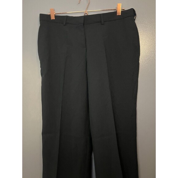 Edwards Pants Womens 14 Black Uniform Dress Slacks Flat Front Work 8793-010 - Picture 1 of 10